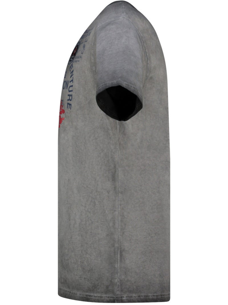 T-shirt stampata jergeneak – canadian peak Nero - Kiabi