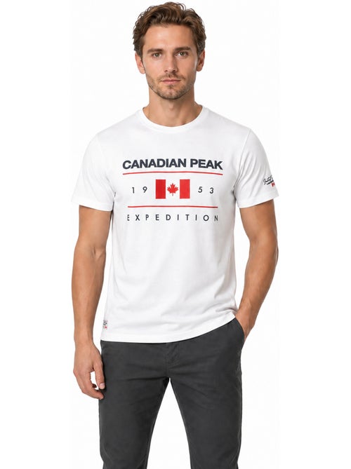 T-shirt stampata jezoleak – canadian peak - Kiabi