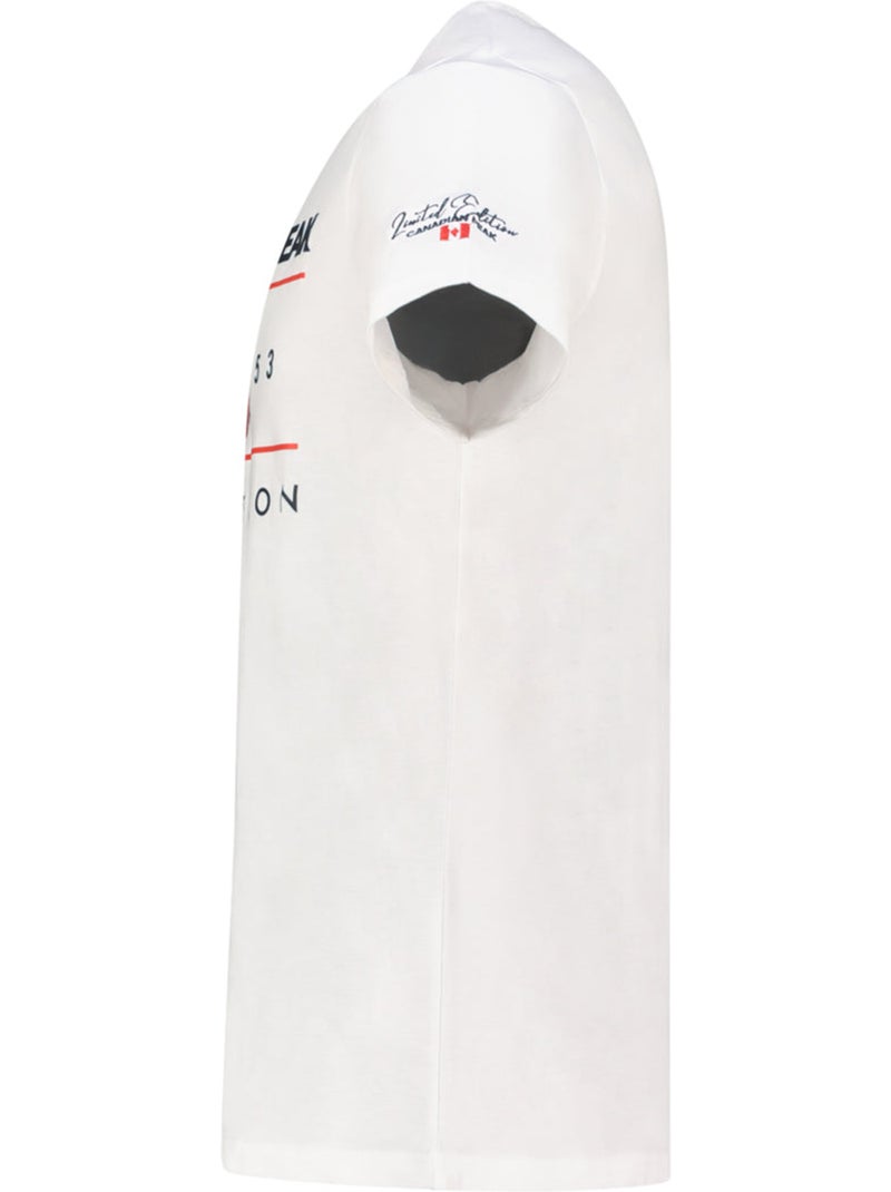 T-shirt stampata jezoleak – canadian peak Bianco - Kiabi