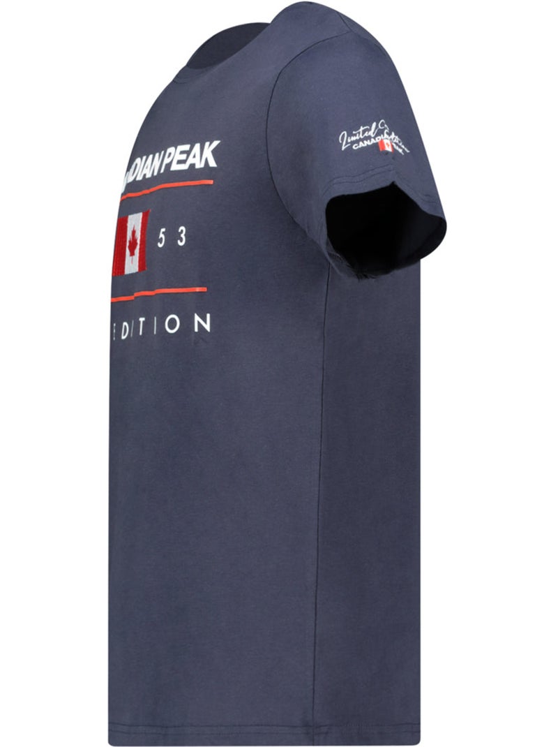 T-shirt stampata jezoleak – canadian peak Blu marino - Kiabi