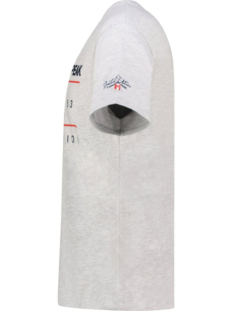 T-shirt stampata jezoleak – canadian peak Grigio chiaro - Kiabi