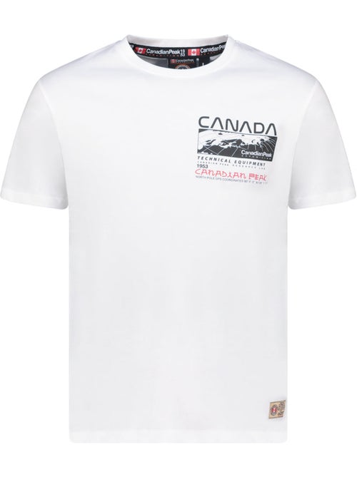 T-shirt stampata jholmeak – canadian peak - Kiabi
