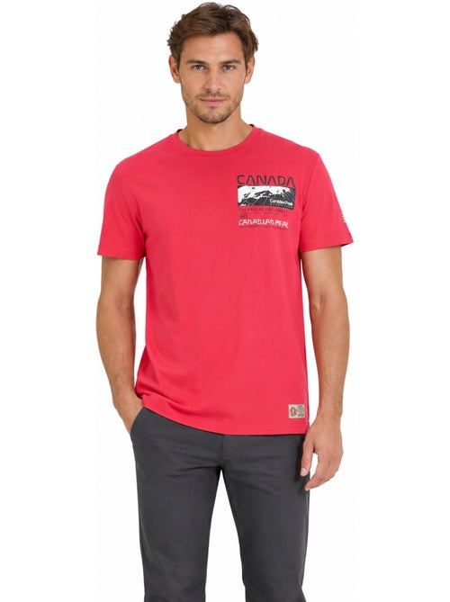 T-shirt stampata jholmeak – canadian peak - Kiabi T-shirt stampata jholmeak – canadian peak - Kiabi