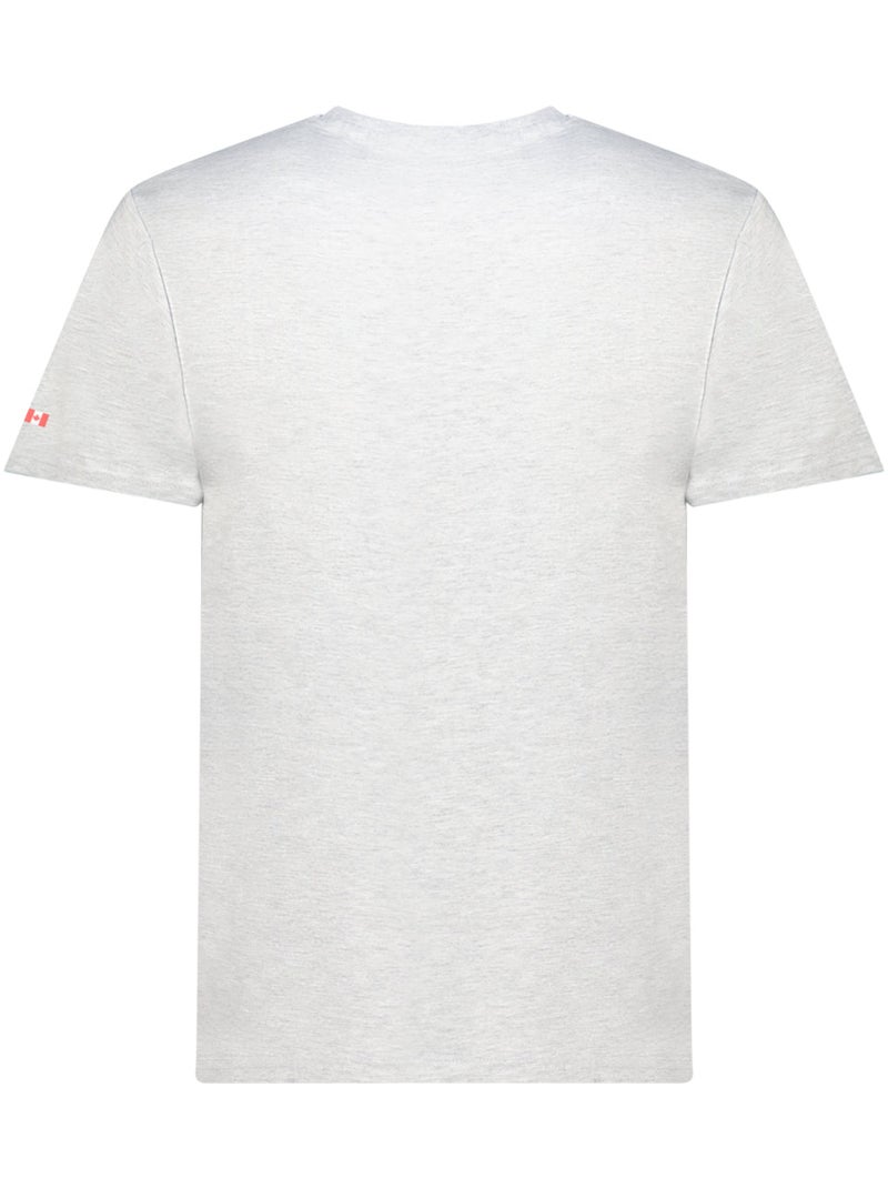 T-shirt stampata jigereak – canadian peak Grigio chiaro - Kiabi