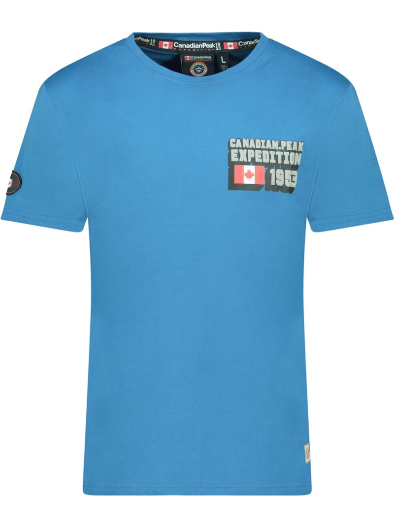 T-shirt stampata jistereak – canadian peak Blu - Kiabi