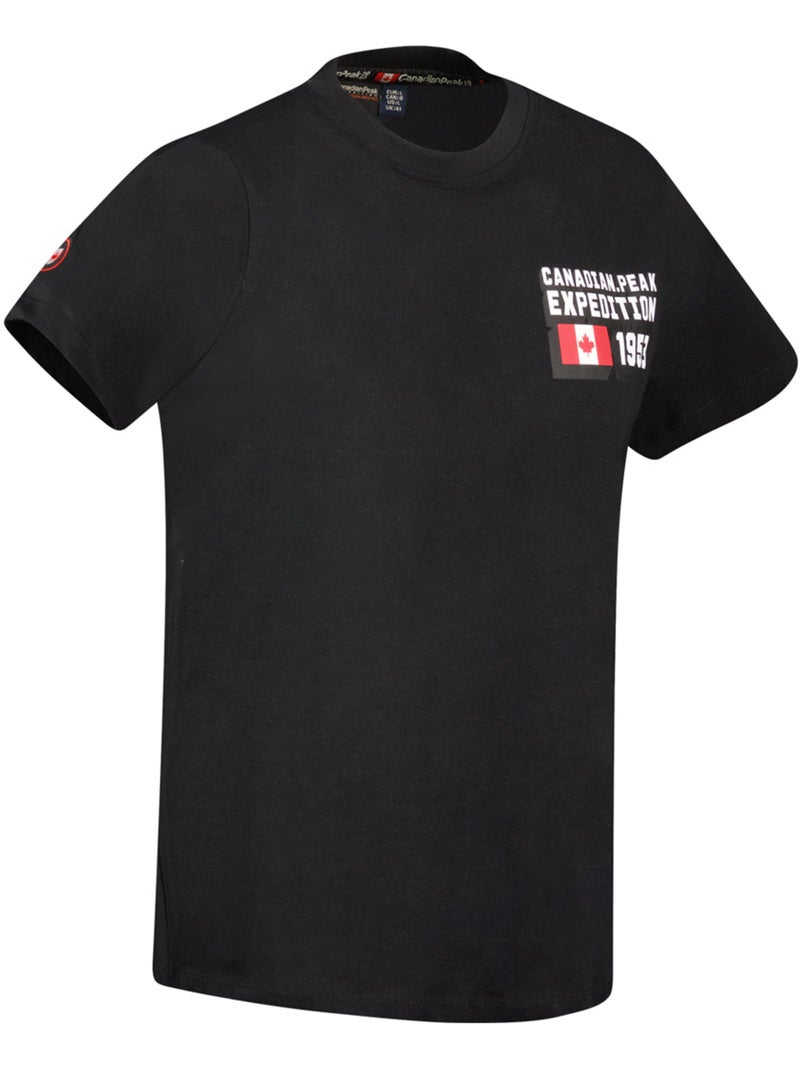 T-shirt stampata jistereak – canadian peak Nero - Kiabi