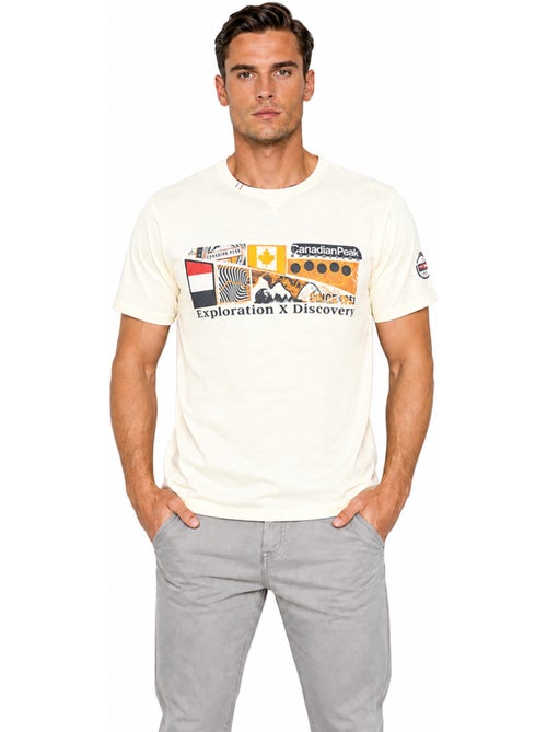 T-shirt stampata jiveak – canadian peak - Kiabi