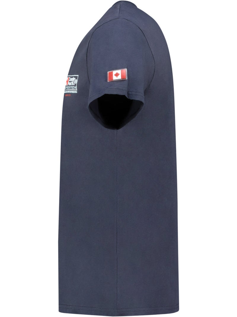 T-shirt stampata joffroyeak – canadian peak Blu marino - Kiabi
