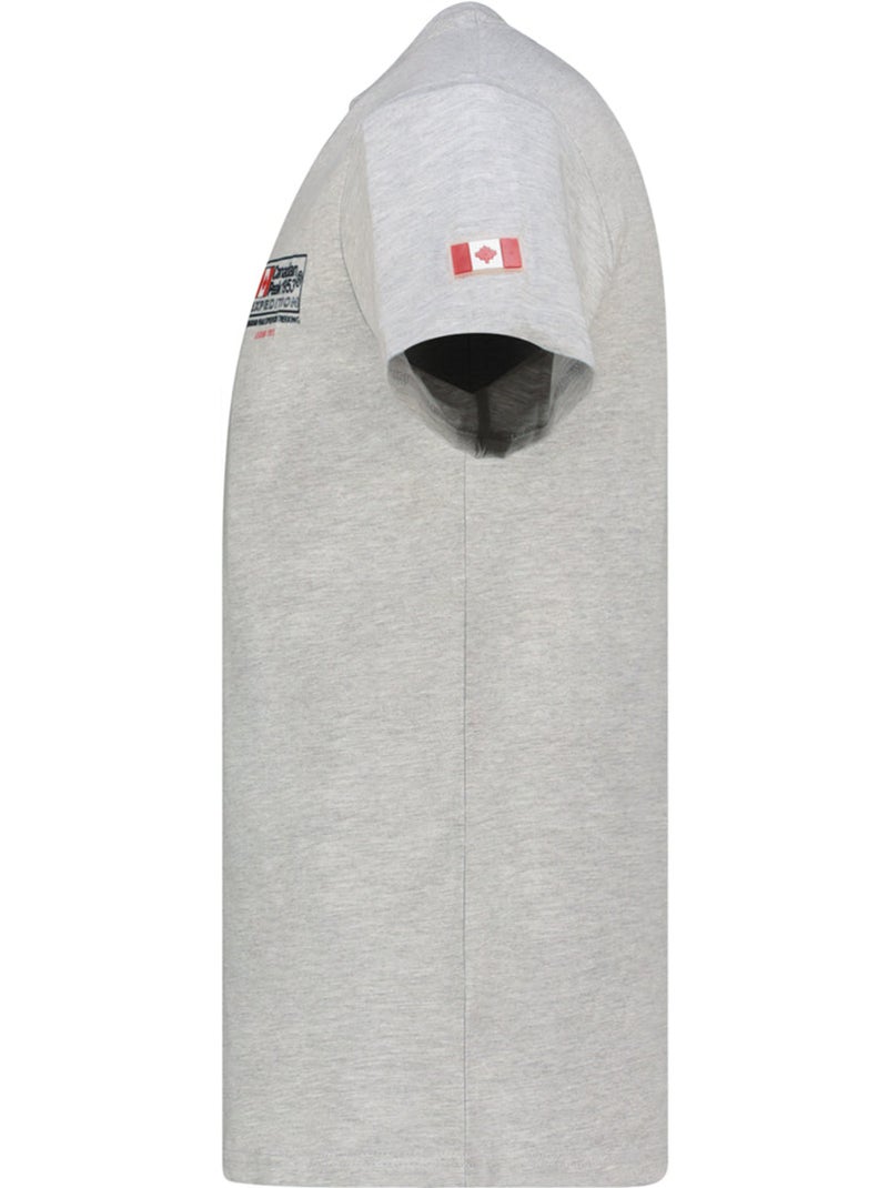 T-shirt stampata joffroyeak – canadian peak Grigio chiaro - Kiabi
