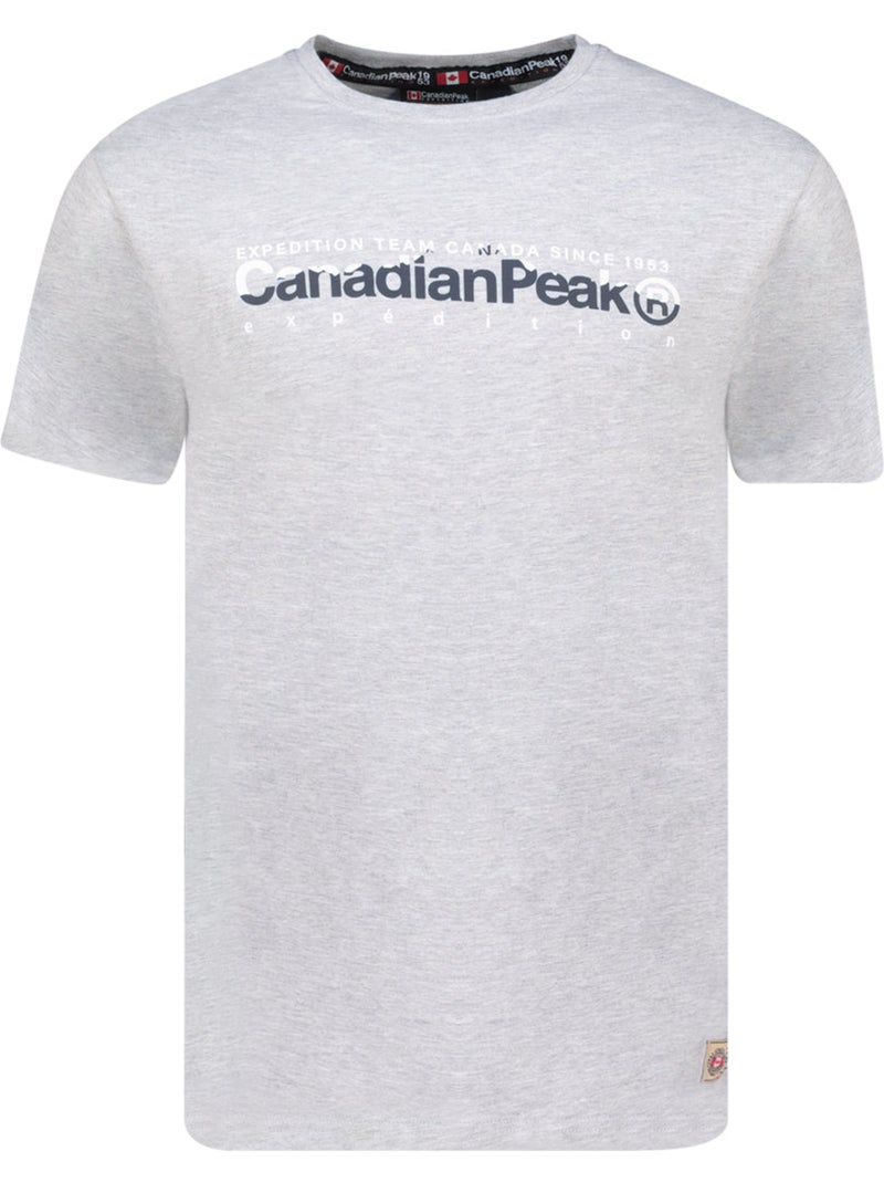 T-shirt stampata jopeakeak – canadian peak Grigio chiaro - Kiabi