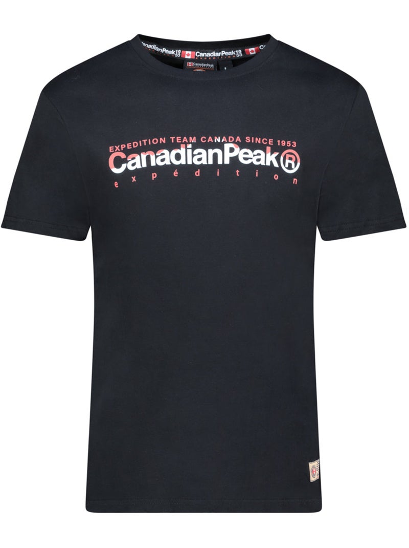 T-shirt stampata jopeakeak – canadian peak Nero - Kiabi
