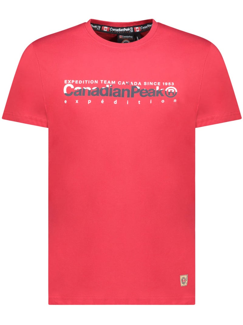 T-shirt stampata jopeakeak – canadian peak Rosso - Kiabi