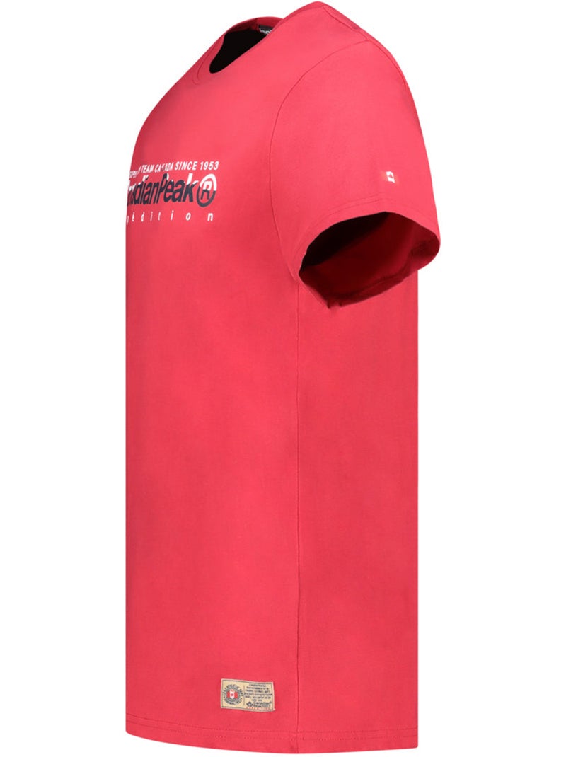 T-shirt stampata jopeakeak – canadian peak Rosso - Kiabi