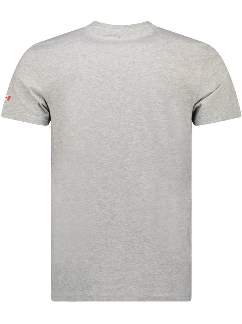 T-shirt stampata josseak – canadian peak Grigio chiaro - Kiabi