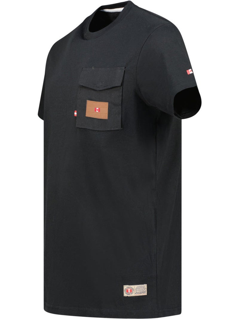 T-shirt stampata josseak – canadian peak Nero - Kiabi