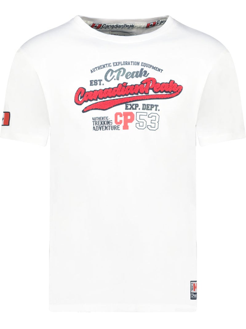 T-shirt stampata jurbeak – canadian peak Bianco - Kiabi
