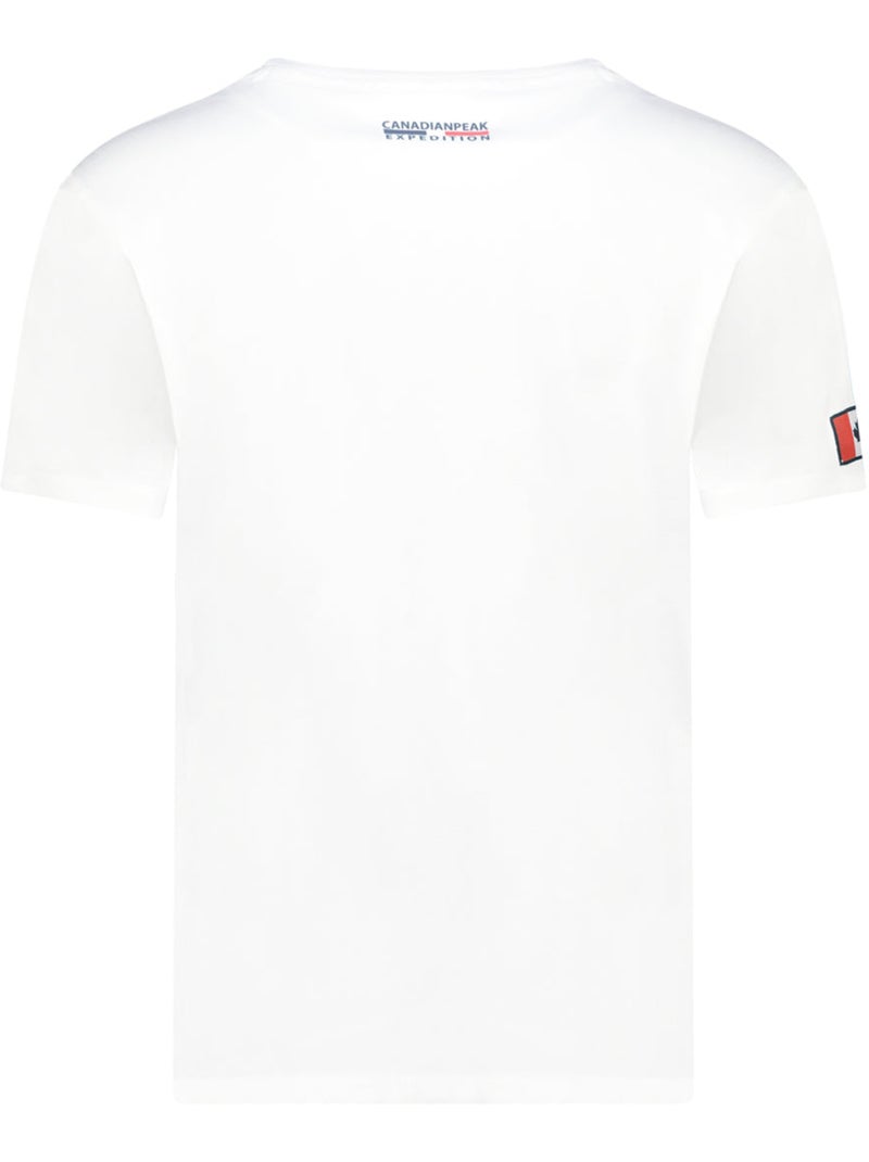 T-shirt stampata jurbeak – canadian peak Bianco - Kiabi