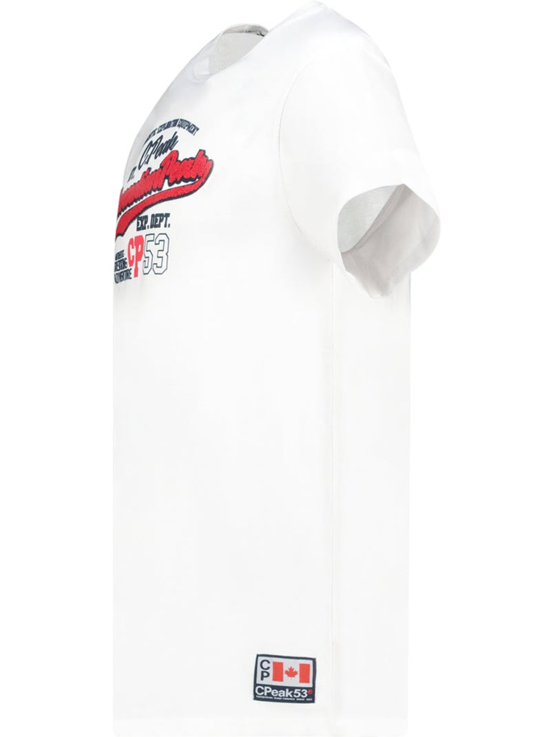 T-shirt stampata jurbeak – canadian peak Bianco - Kiabi
