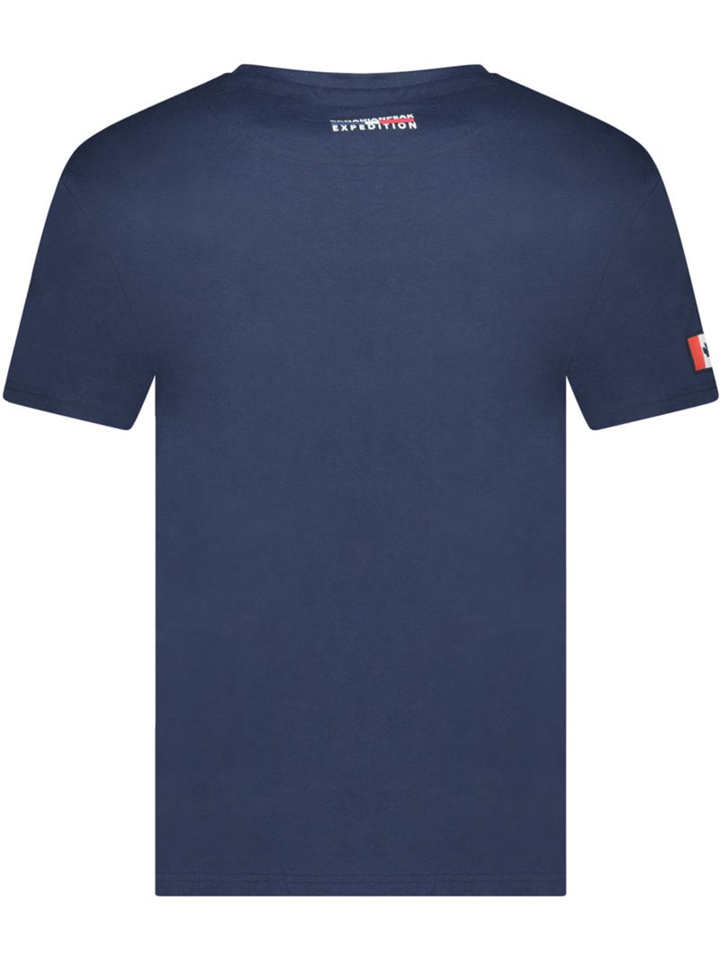 T-shirt stampata jurbeak – canadian peak Blu marino - Kiabi