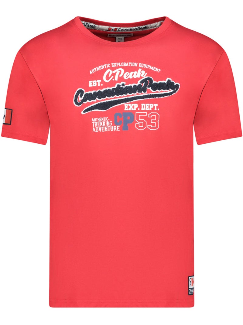 T-shirt stampata jurbeak – canadian peak Rosso - Kiabi