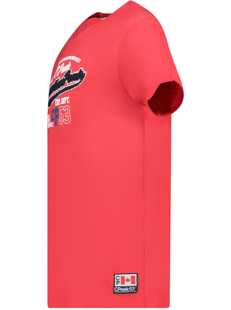 T-shirt stampata jurbeak – canadian peak Rosso - Kiabi
