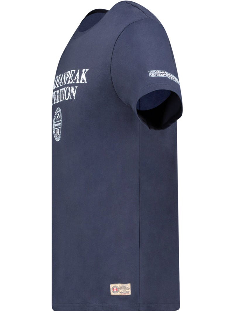 T-shirt stampata jvickeak – canadian peak Blu marino - Kiabi
