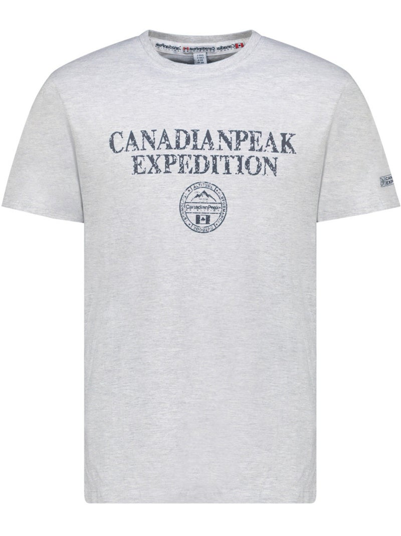 T-shirt stampata jvickeak – canadian peak Grigio chiaro - Kiabi