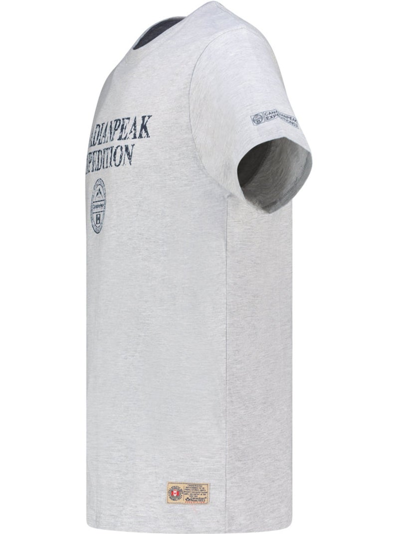 T-shirt stampata jvickeak – canadian peak Grigio chiaro - Kiabi