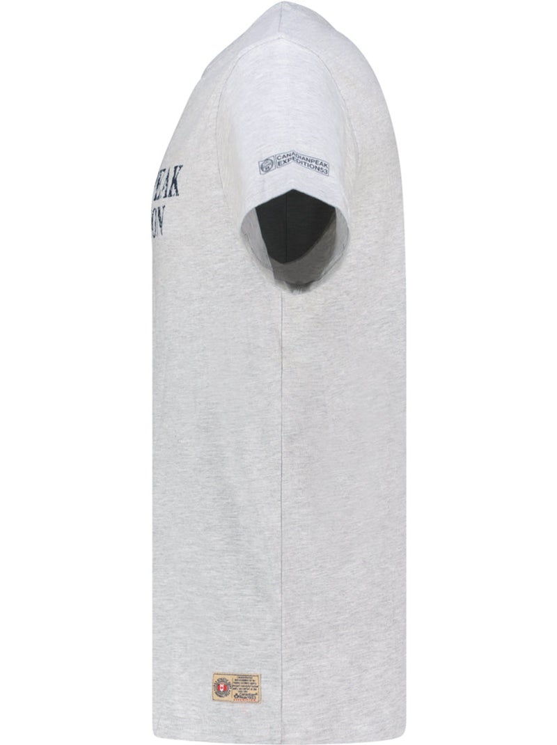 T-shirt stampata jvickeak – canadian peak Grigio chiaro - Kiabi