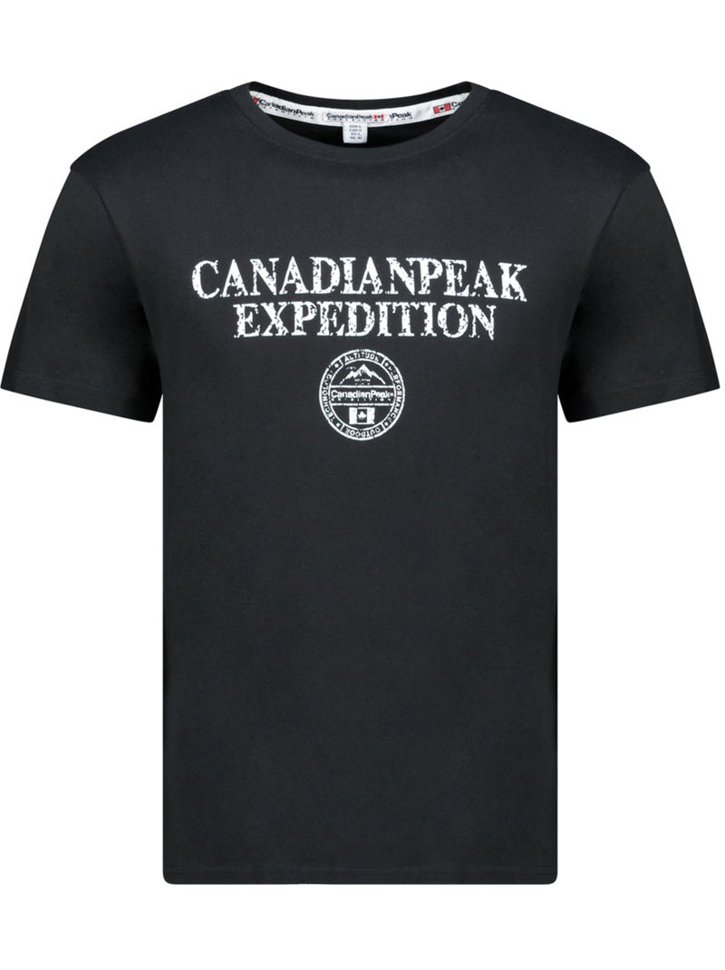 T-shirt stampata jvickeak – canadian peak Nero - Kiabi