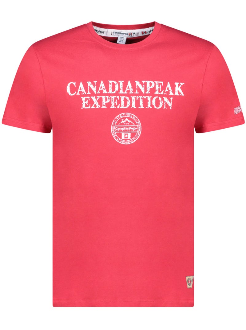 T-shirt stampata jvickeak – canadian peak Rosso - Kiabi