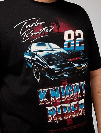 T-shirt stampata 'K2000' a maniche corte