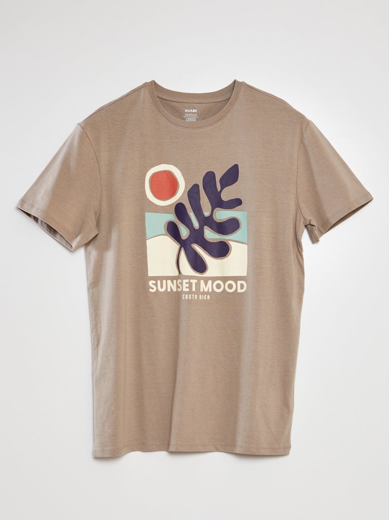 T-shirt stampata KAKI - Kiabi