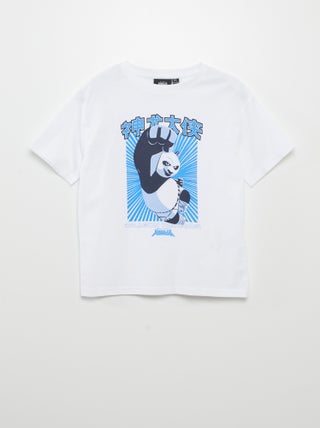 T-shirt stampata 'Kung-fu Panda'
