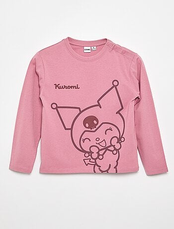 T-shirt stampata "Kuromi" - collezione facile da indossare