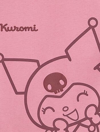 T-shirt stampata "Kuromi" - collezione facile da indossare