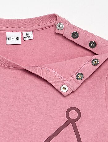T-shirt stampata "Kuromi" - collezione facile da indossare