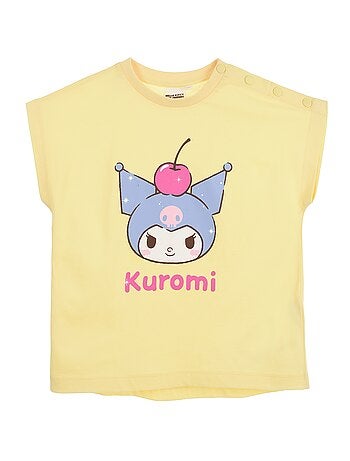 T-shirt stampata 'Kuromi' - Facile da indossare