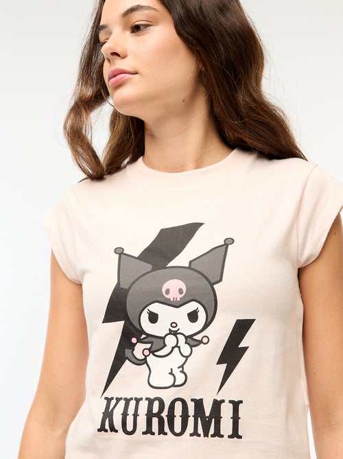T-shirt stampata 'Kuromi' - Kiabi