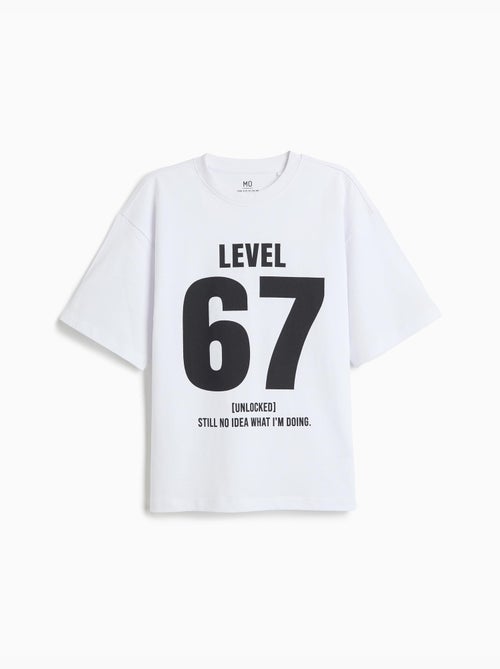 T-shirt stampata 'loose fit', mo fashion - Kiabi T-shirt stampata 'loose fit', mo fashion - Kiabi