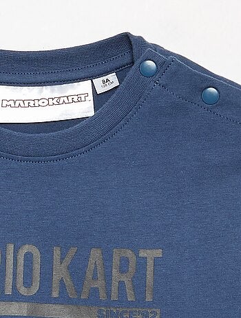 T-shirt stampata 'Mario Kart' - collezione facile da indossare