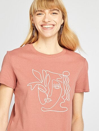 T-shirt stampata