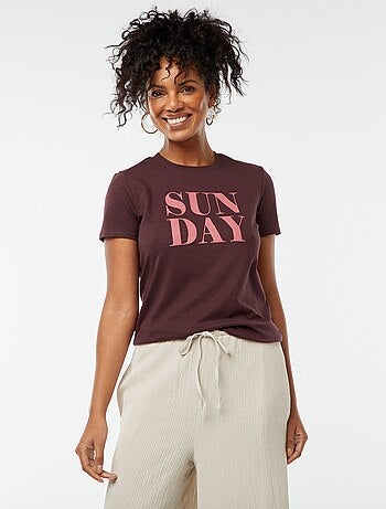 T-shirt stampata