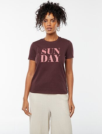 T-shirt stampata