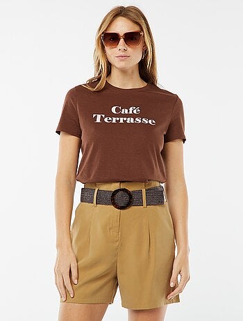 T-shirt stampata