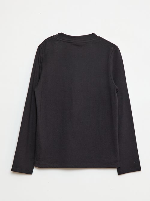 T-shirt stampata 'Minecraft' a maniche lunghe - collezione facile da indossare - Kiabi