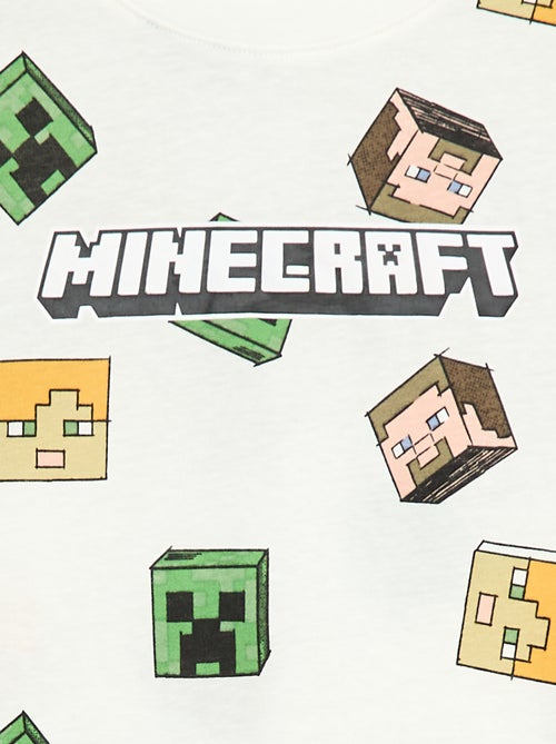 T-shirt stampata 'Minecraft' - Kiabi