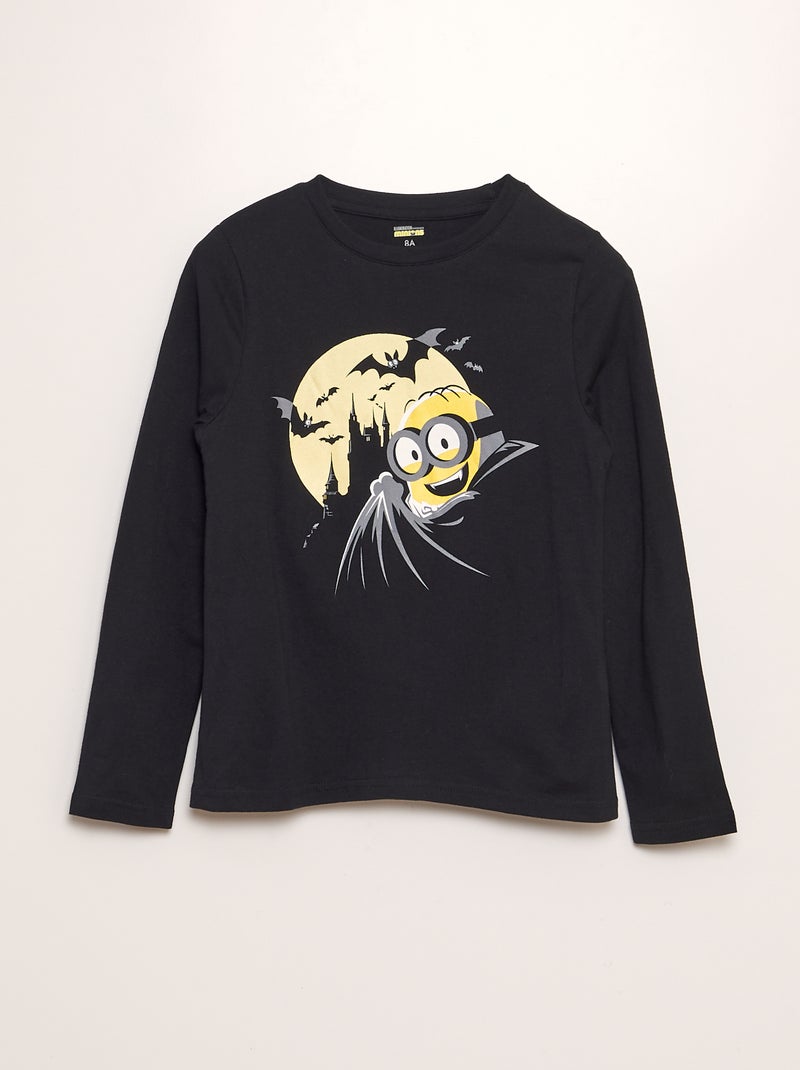 T-shirt stampata Minions - Halloween NERO - Kiabi