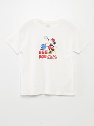 T-shirt stampata 'Minnie'