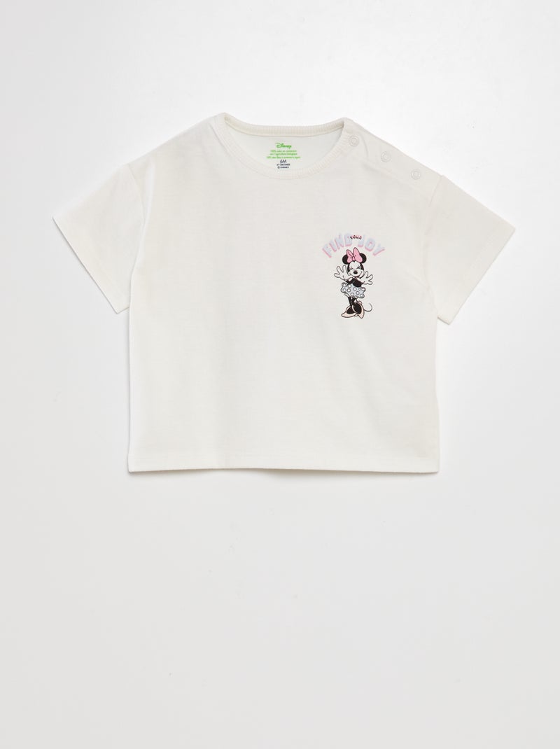 T-shirt stampata 'Minnie' BIANCO - Kiabi